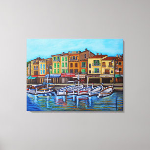 Colores de cassis, 24" x 18", impresión de lienzo