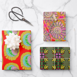 COLORES DE ENCHUFE FLORES ARTE Papel de ajuste