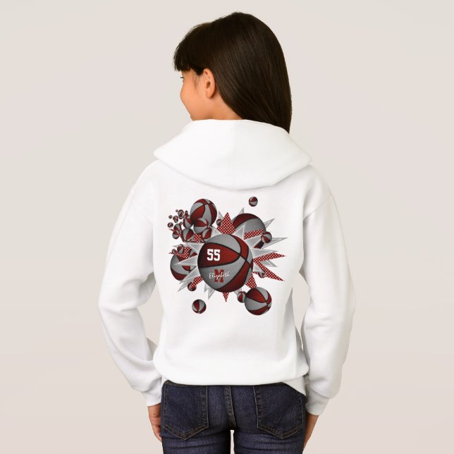 colores de equipo gris marrón chicas estrellas de  (Reverso completo)