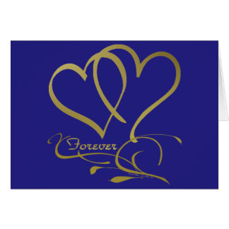 Colores de fondo editables Forever Hearts Gold