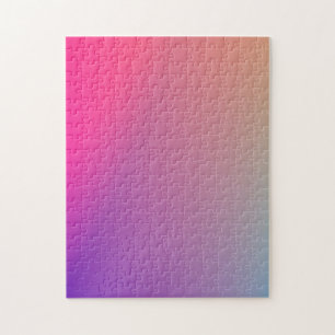 Colores de gradiente de rompecabezas coloridos