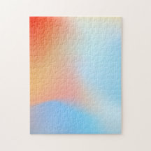 Colores de gradiente de rompecabezas coloridos