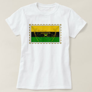 Colores de Jamaica que tararean la camiseta del