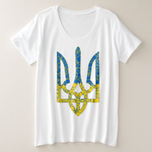 Colores de la bandera de Ucrania con textura de tr