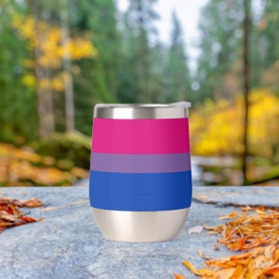 Colores de la bandera del orgullo bisexual de Slip