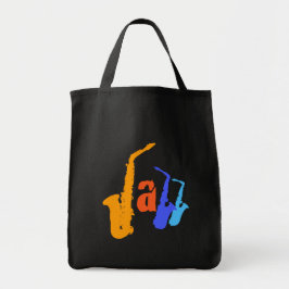 Colores de la bolsa de Ilustracion Jazz Sax