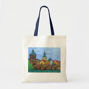 Colores de la Bolsa de la Tote de Praga por Lisa L