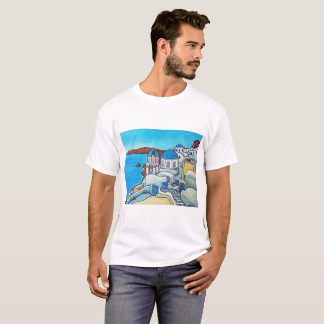 Colores de la camiseta de Santorini (Anverso completo)