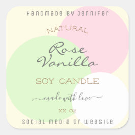 Colores de la etiqueta de embalaje de productos pa