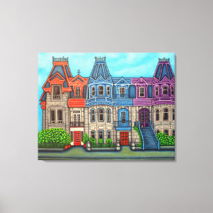 Colores de la impresión de lienzo de Montreal