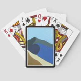 Colores de la pintura de Mt Tamalpais de cartas pa