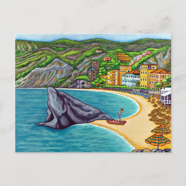 Colores de la postal de Monterosso (Anverso)