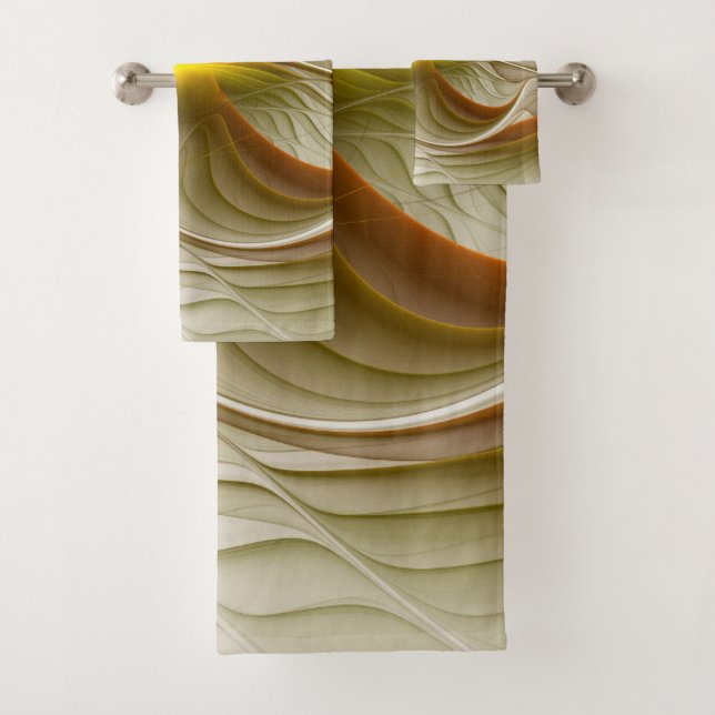 Colores de metales preciosos, arte fractal abstrac (In situ)