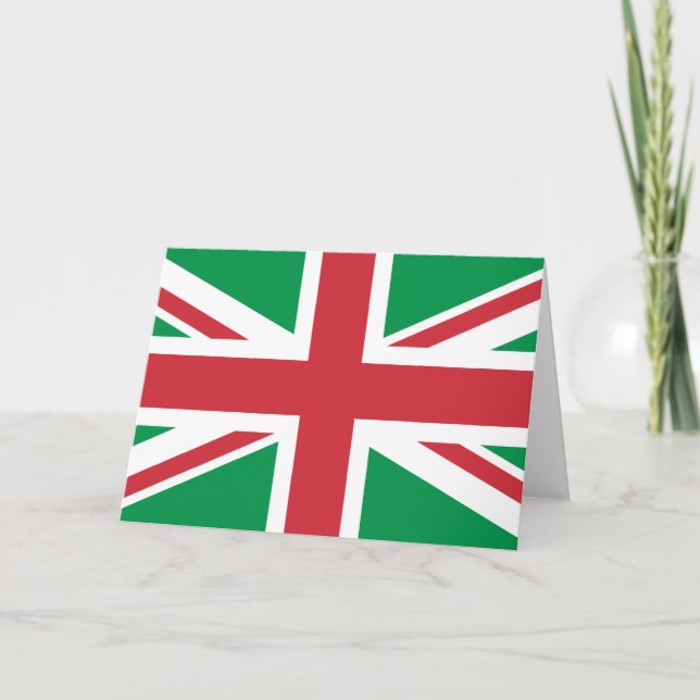 Colores de Navidad Union Jack (Anverso)
