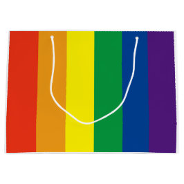 Colores de orgullo bolsa de regalo de arco iris