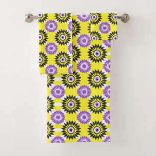 Colores de orgullo de Enby / flor espejo amarillo
