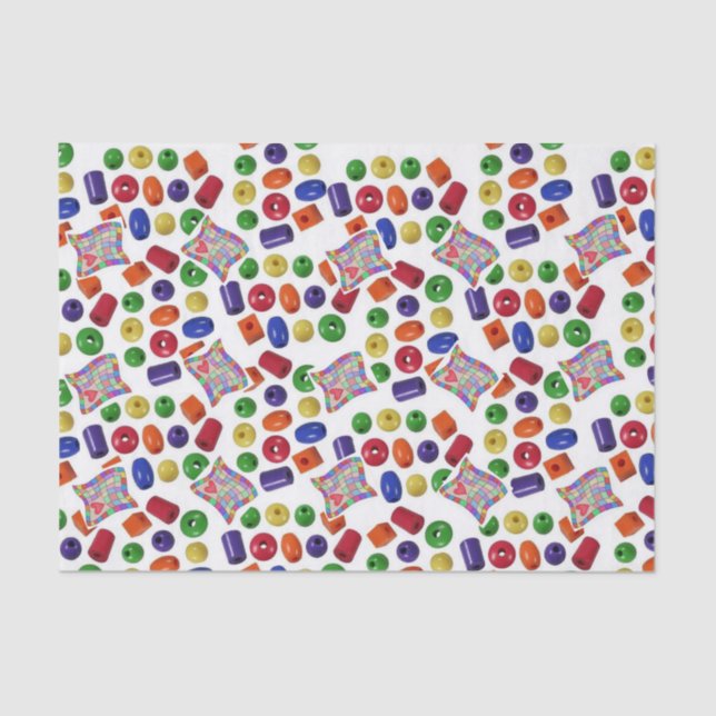 Colores de papel de tejidos (Anverso)