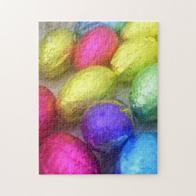 "Colores de Pascua" Rompecabezas de Jigsaw (Vertical)