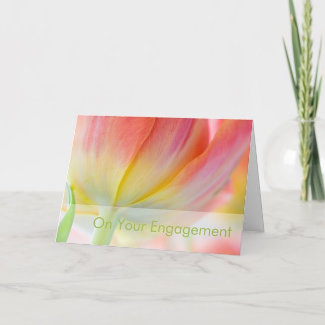 Colores de primavera ・ Tarjeta de felicitación de  (Anverso)