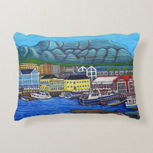 Colores del almohada acento de Ciudad del Cabo de 