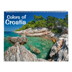 Colores del calendario 2013 de la foto de Croacia