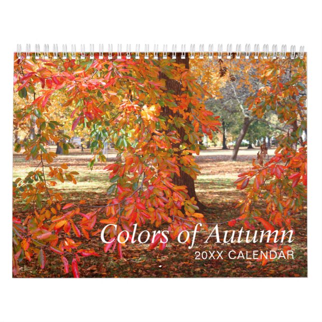 Colores del calendario otoñal (Tapa)