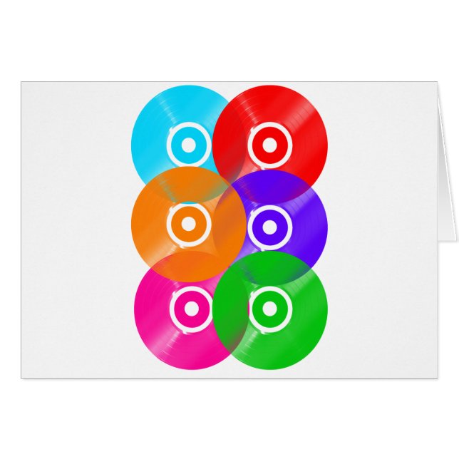 Colores del disco de vinilo (Anverso (Horizontal))