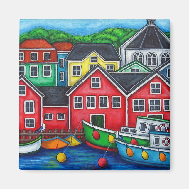 Colores del imán de Lunenburg (Frente)
