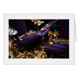 Colores del otoño en la cubierta