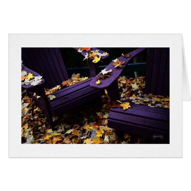 Colores del otoño en la cubierta (Anverso (Horizontal))