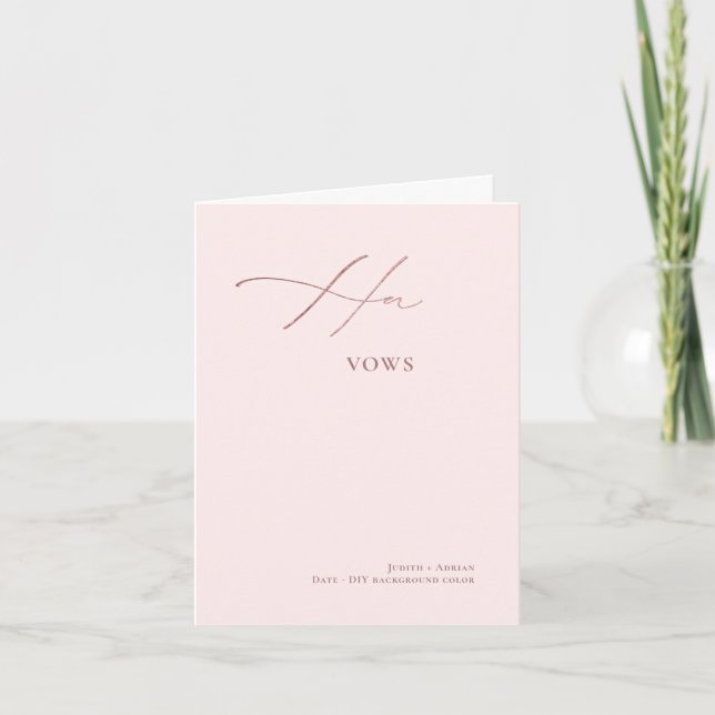 Colores DIY Elegante caligrafía lujosa su tarjeta  (Anverso)