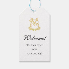 COLORES EDITABLES BM Monograma MB etiqueta de favo