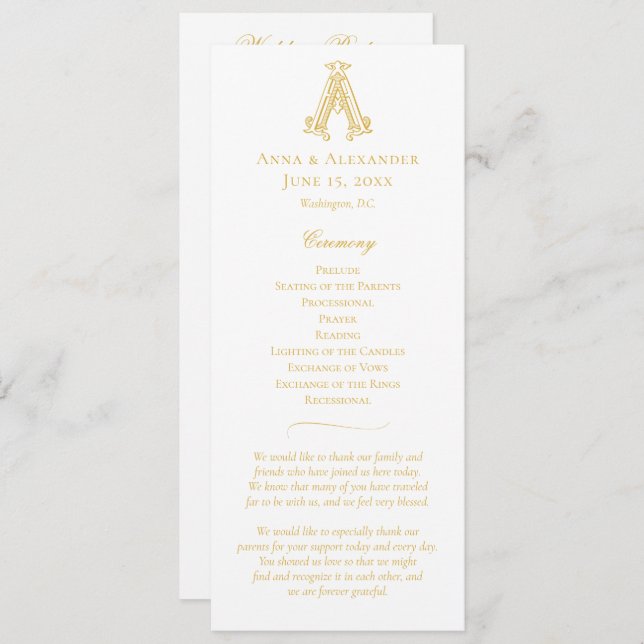 COLORES EDITABLES Programa Escudo de Monograma AA (Anverso / Reverso)