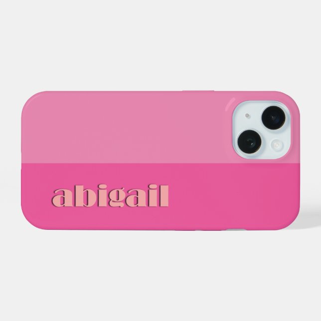 Colores en Bloque con Personalización (Reverso Horizontal)