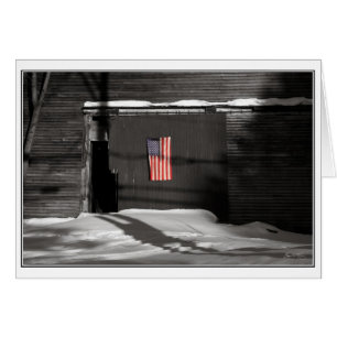 Colores en una puerta de granero