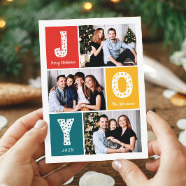 Colores festivos modernos Feliz Navidad 3 Foto