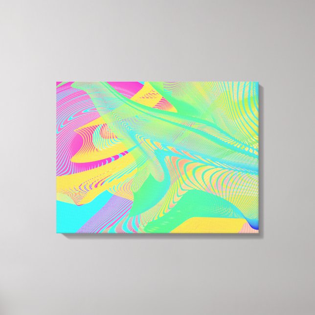 COLORES FLUO - Arte Fractal - (Anverso)