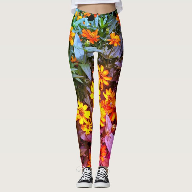 Colores hawaianos Leggings para mujeres/chicas (Anverso)