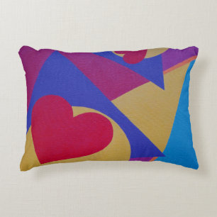 Colores Hermosos y Vibrantes! Almohada de acento