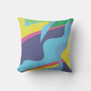 ¡Colores Hermosos y Vibrantes! Almohada Decorativa