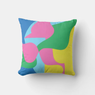 ¡Colores Hermosos y Vibrantes! Almohada Decorativa
