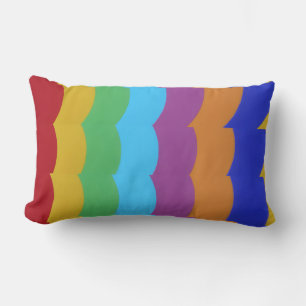 Colores Hermosos y Vibrantes! Almohada Lumbar