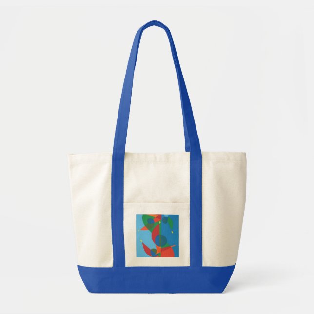 ¡Colores Hermosos y Vibrantes! Bolsa tote (Frente)