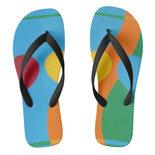 Colores Hermosos y Vibrantes! Chanclas (Plantilla)