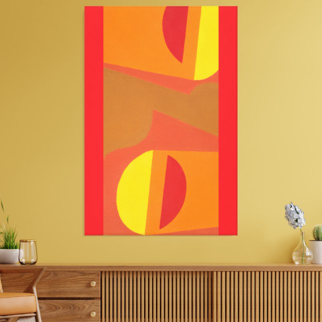 ¡Colores Hermosos y Vibrantes! Impresión en Lienzo (Insitu (Sala de estar))