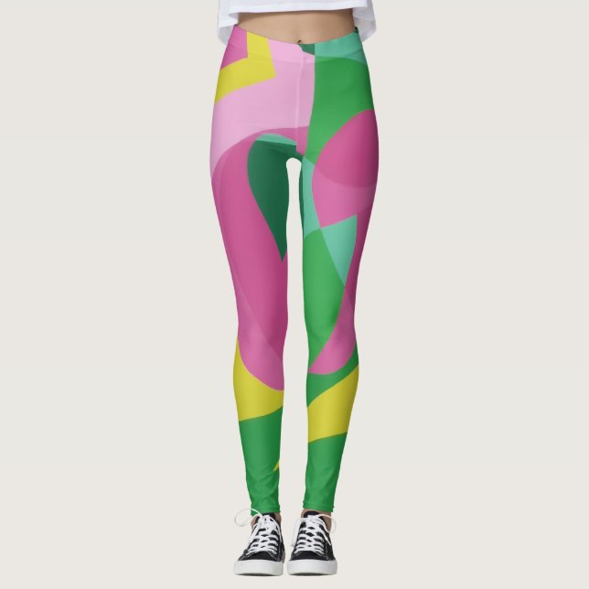 Colores Hermosos y Vibrantes! Leggings (Anverso)