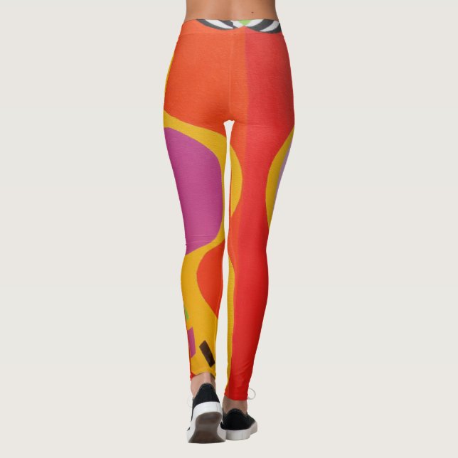 ¡Colores Hermosos y Vibrantes! Leggings (Reverso)