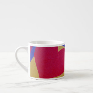 ¡Colores Hermosos y Vibrantes! Taza de Espresso
