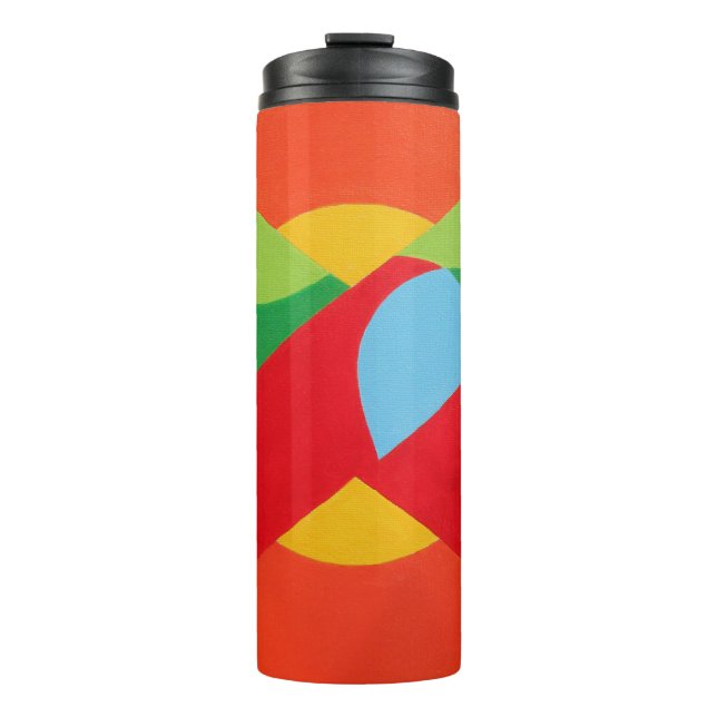 ¡Colores Hermosos y Vibrantes! Termo Taza (Anverso)