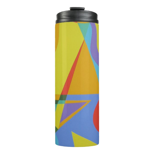 ¡Colores Hermosos y Vibrantes! Termo Taza (Anverso)